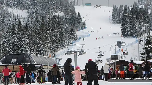 Kayakseverler, Ilgaz Dağı'na Akın Etti