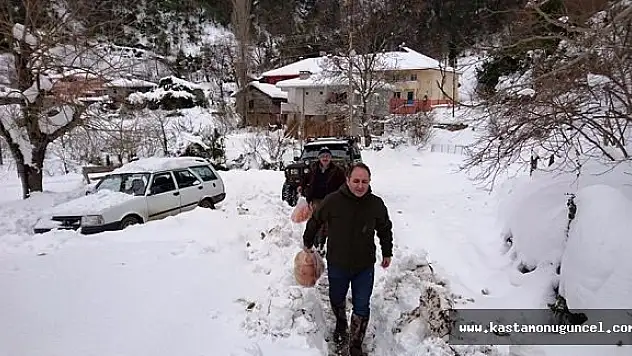 Milletvekili Demir'den Kar Mesaisi