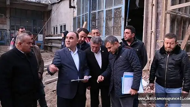 Vali Günaydın, Heyelan Bölgesini İnceledi