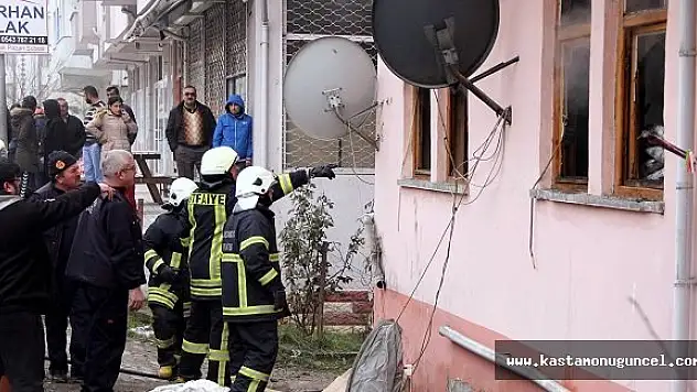 Kastamonu'da Yangın: 1 Yaralı