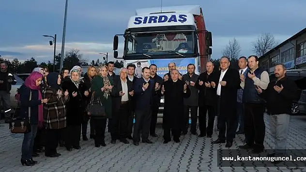 Kastamonu'nun Yardım Tır'ı Yola Çıktı