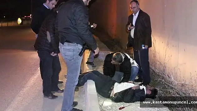 Alkol Komasına Giren Vatandaşa Polis Müdahale Etti
