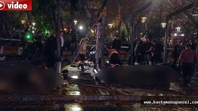 Başkent'te Şiddetli Patlama