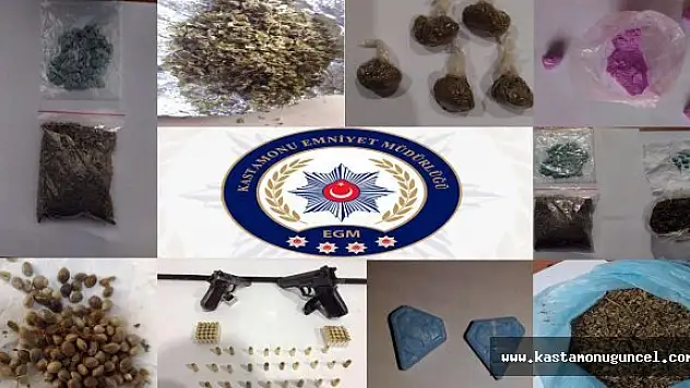 Kastamonu'da Uyuşturucuya Geçit Yok