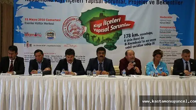 Kastamonu'nun Kıyı Sahili, İstanbul'da Ele Alındı