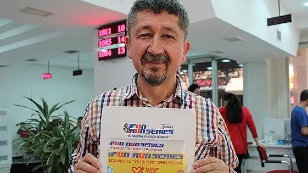 Şükür, Kızılay İyilik Koşusuna Katılıyor