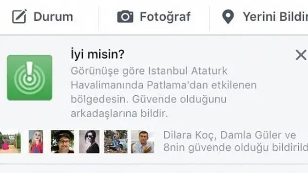 Patlama sonrası Facebook'tan flaş karar!