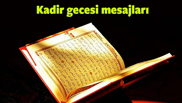 Kadir Gecesi Mesajları