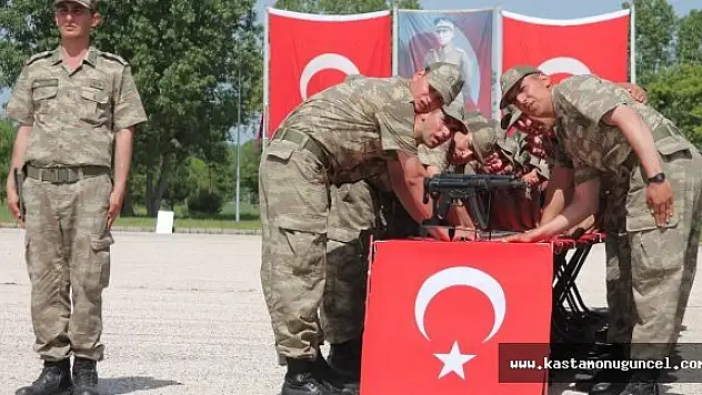 Kastamonu'da kısa dönem erler yemin etti