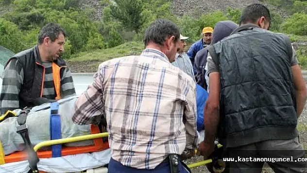 Kastamonu'da traktör kaza: 1 yaralı