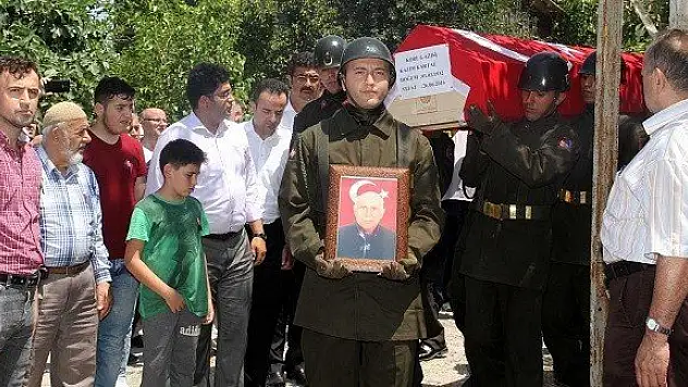 Kore gazisi son yolculuğuna uğurlandı