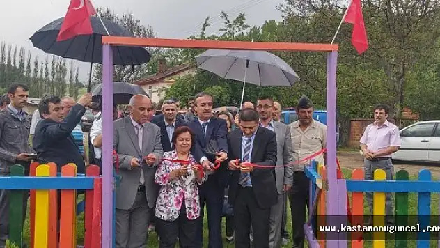 Şehidin adı köyündeki parkta yaşatılıyor