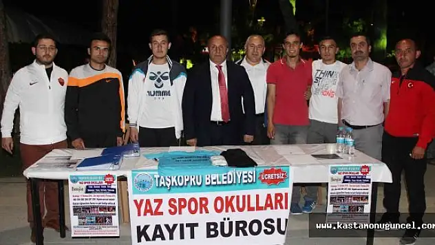 Taşköprü'de Yaz Spor Okulu kayıtları başladı