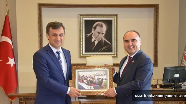 Vali Günaydın, Başsavcı Kantarcı'yı ziyaret etti