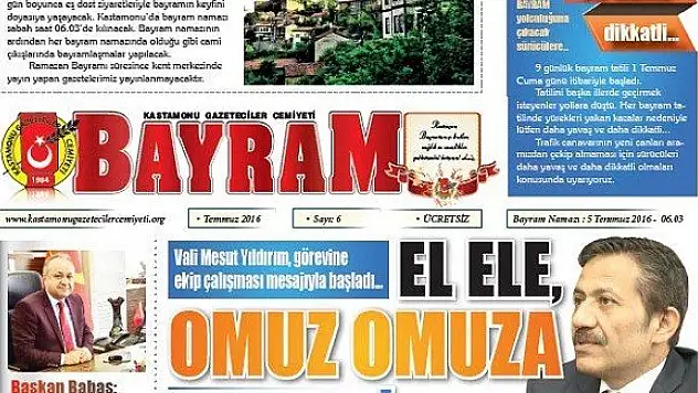 Bayram Gazetesi çıktı