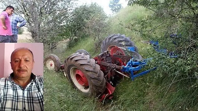 Traktör Kazası: 1 Ölü