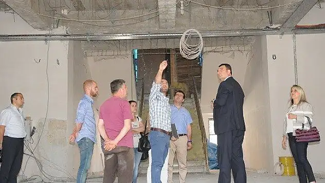 Valilik restorasyon çalışmaları sürüyor