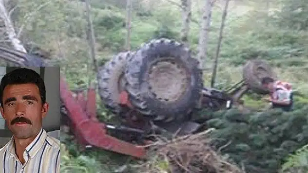 Devrilen kepçenin altında kalan sürücü hayatını kaybetti