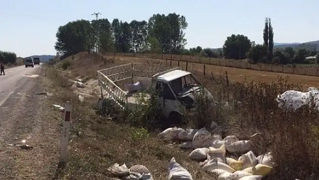 Ağır yaralanan sürücü hayatını kaybetti