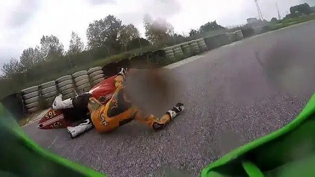 Kenan Sofuoğlu böyle kaza yaptı!