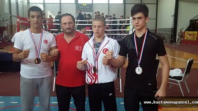 Kırkbeşoğlu ile Milli Takımımız 3 madalya kazandı