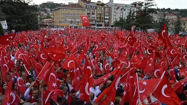 Kurtuluş ruhu Kastamonu'da demokrasi için canlandı