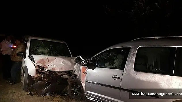 Kastamonu'da trafik kazası 8 Yaralı