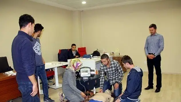 112 ekiplerine, hizmet içi eğitim verildi