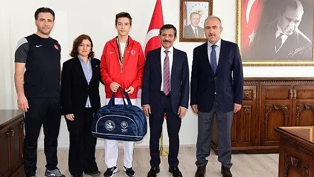 Avrupa Üçüncüsünden Vali Yıldırım'a ziyaret