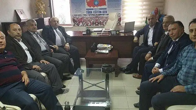 MHP İl Yönetiminden Kamu-Sen'e ziyaret