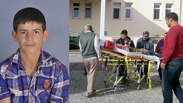 Traktörün altında kalan genç yaralandı