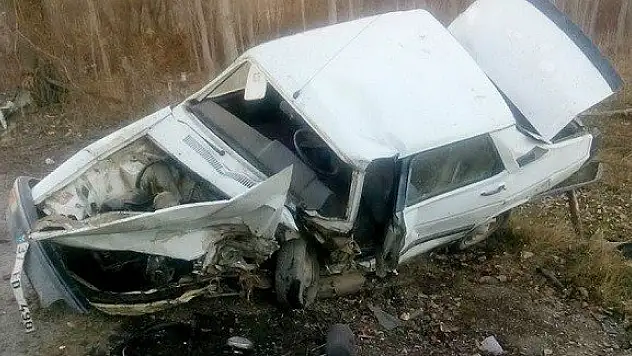 Askerden yeni dönen genç, kazada ağır yaralandı