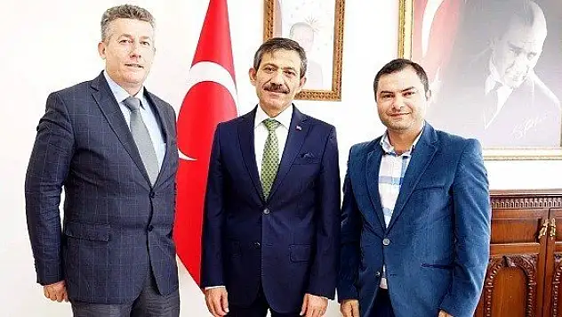 İHA'dan Vali Mesut Yıldırım'a ziyaret