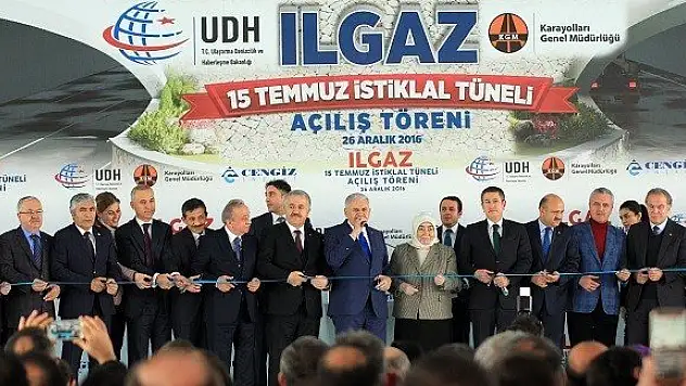Ilgaz Dağı yolunda ulaşım 35 dakikadan 8 dakikaya düşüyor