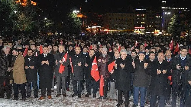 Kastamonu'dan 'Teröre Lanet' sesleri yükseldi