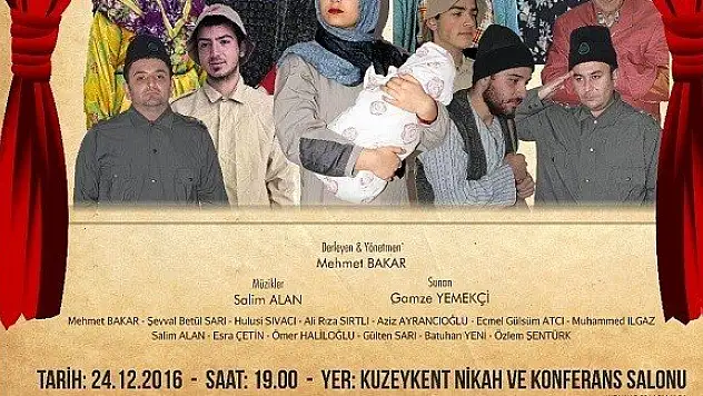 Şehit Şerife Bacı'nın hayatı sahnelenecek