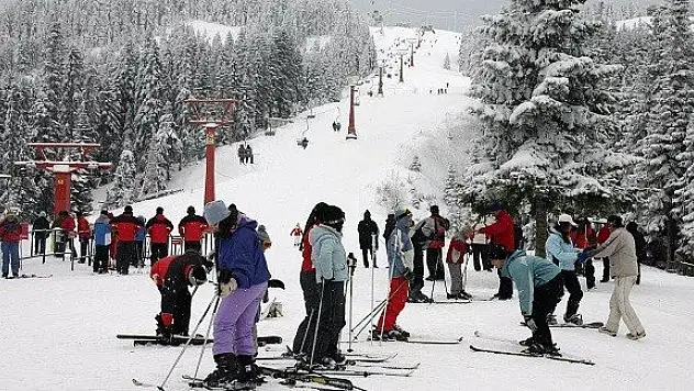 Ilgaz'da kar kalınlığı!