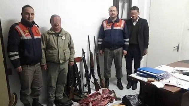 Kastamonu'da kaçak avcılara 12 bin TL ceza