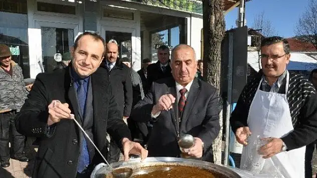 Pınarbaşı'da &quotKara çorba&quot günü