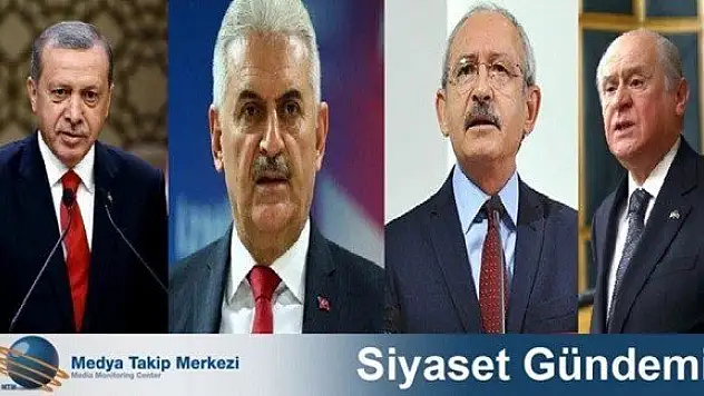 Siyaset gündeminde öne çıkan başlıklar