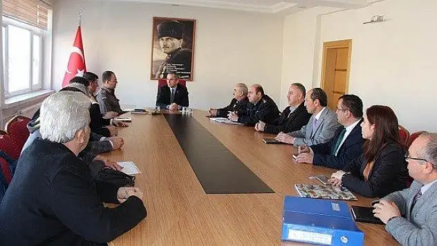 Uyuşturucuyla mücadele koordinasyon toplantısı yapıldı