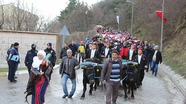 Atatürk ve İstiklal Yolu Kış Yürüyüşü başladı