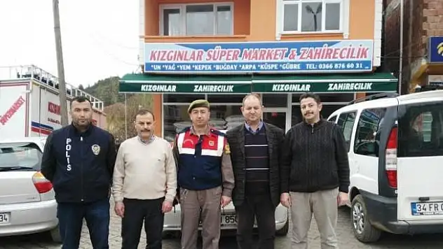 Cide'de gübre bayileri, tüp ve fişek bayileri denetlendi