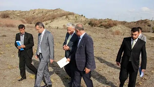 Tosya Trap Atış Poligonu arazisinde inceleme