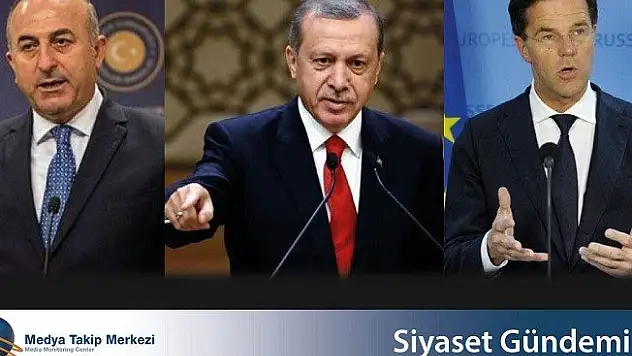 Mart ayının gündemi Hollanda ve referandum oldu 