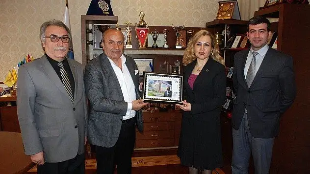 PTT'den Taşköprü Belediyesi'ne özel pul çalışması