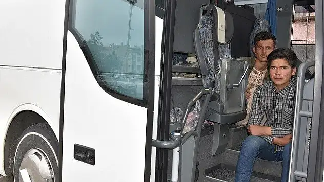 Tosya'da 67 kaçak mülteci yakalandı