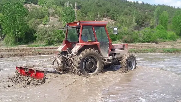 Hanönü'de çeltik ekimi hazırlıkları başladı