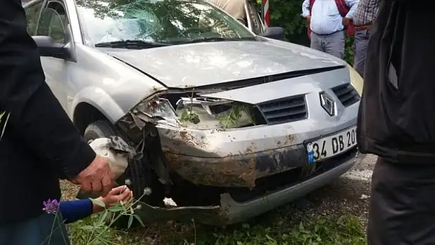 Kastamonu'da tır ile otomobil çarpıştı