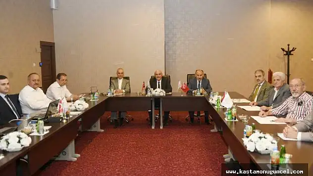 KUZKA Yönetim Kurulu toplantısı Kastamonu'da yapıldı 